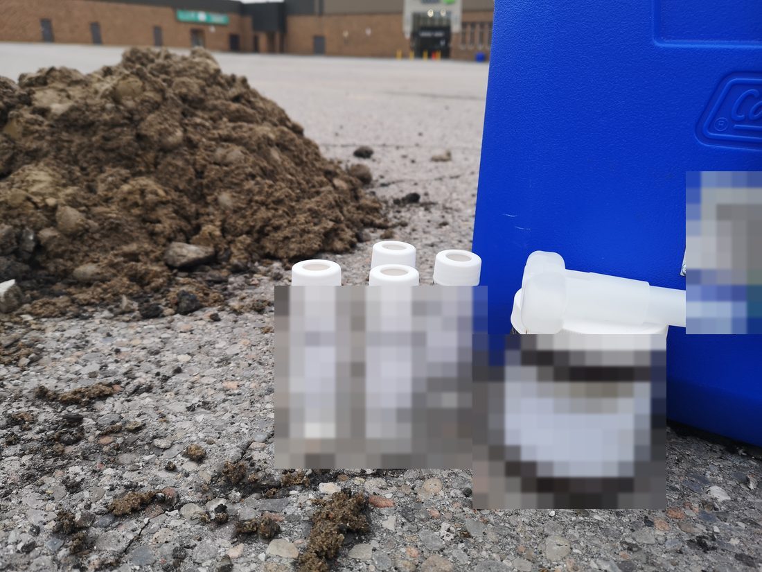 Environmental soil and water sampling